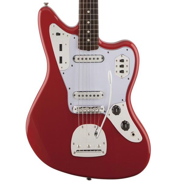 Fender 60s Jaguar Lacquer Electric Guitar, Fiesta Red - Ex Demo at
