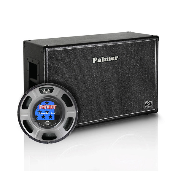 Palmer 2 x 12" Eminence Cannabis Rex Speaker Cabinet, 8/16 Ohms