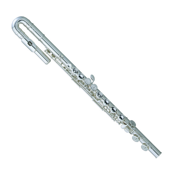 Pearl Quantz 505RU Flute with Open Hole Keys and Curved Headjoint