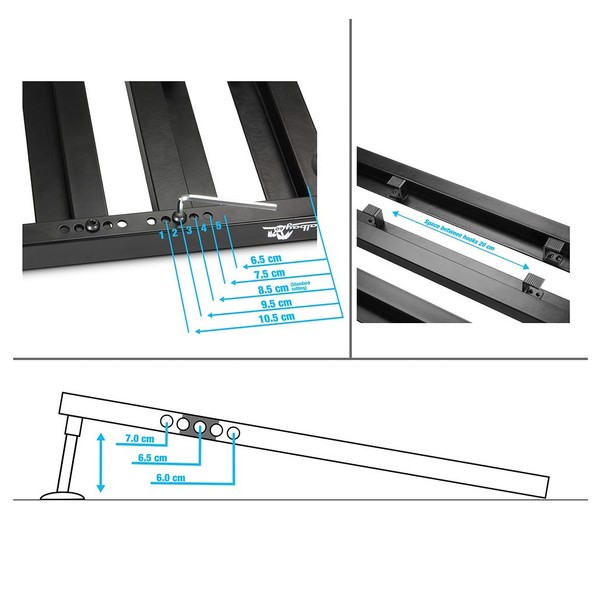 Pedalbay 60L Lightweight Pedalboard