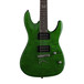 Dean Custom 350 Electric Guitar, Trans Green