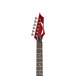 Dean Custom 350F Floyd Rose Electric Guitar, Trans Red