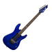 Dean Custom 380F Floyd Rose Electric Guitar, Trans Blue