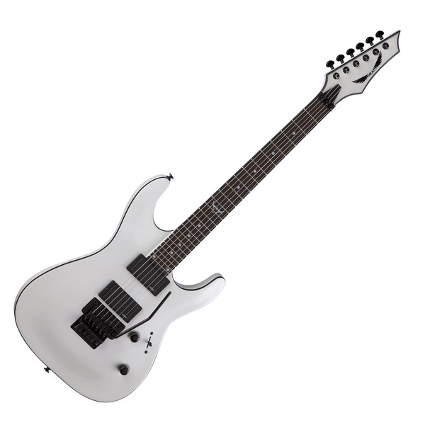 Dean Custom 550 Floyd Rose Electric Guitar, Metallic White