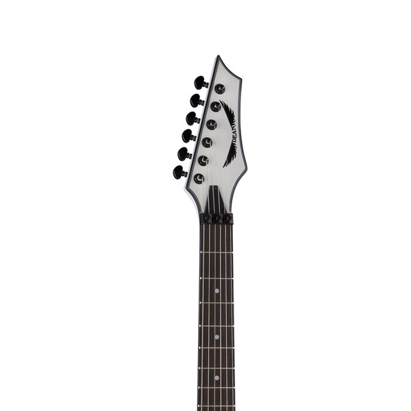 DISC Dean Custom 550 Floyd Rose Electric Guitar, Metallic White at