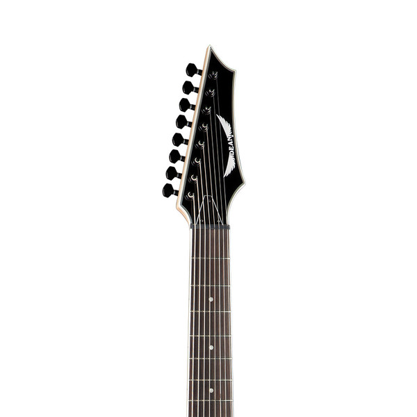 DISC Dean Custom 850X 8 String Electric Guitar, Classic Black at