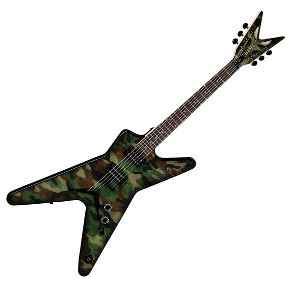 Dean Dimebag Dime Camo ML Electric Guitar, Camouflage Graphic