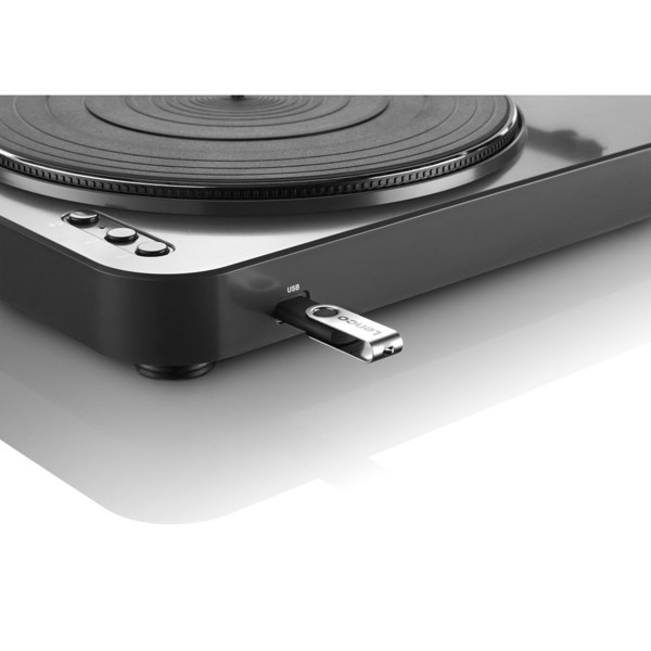 Lenco L-3818 Draaitafel met directe aandrijving, DJ-platenspeler met