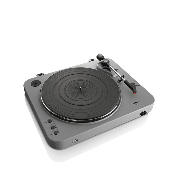Lenco L-85 Turntable with USB Direct Recording, Grey