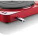 Lenco L-85 Turntable with USB Direct Recording, Red