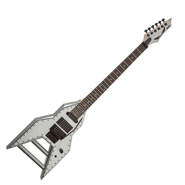 Dean Michael Batio ROCKET Electric Guitar, Metallic Silver