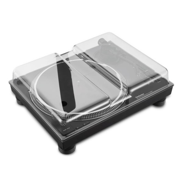 Decksaver Technics SL-1200 Cover (Fits SL1200,1210 Mk1-Mk5, PLX-1000) - Angled