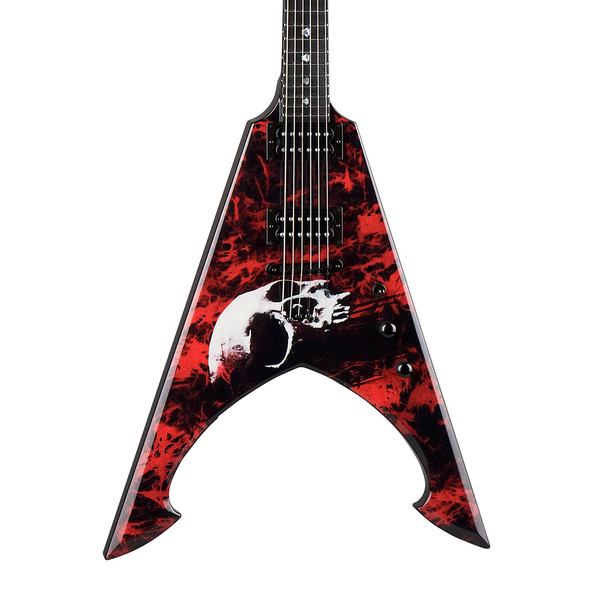 DISC Dean Michael Amott Tyrant Electric Guitar, Bloodstorm Graphic