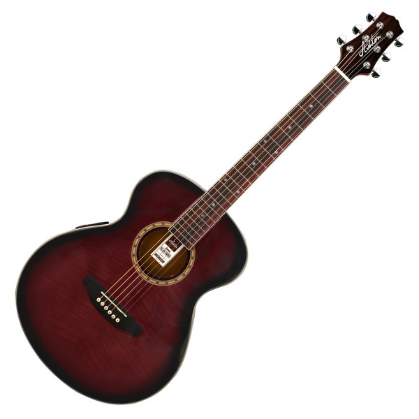 Ashton SL29 Acoustic Guitar, Wine Red Sunburst