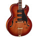 Dean Palomino Flame Top Hollowbody Guitar, Honey Sunburst