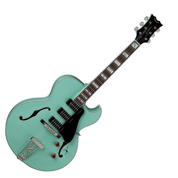 Dean Palomino Hollowbody Guitar, Sea Green