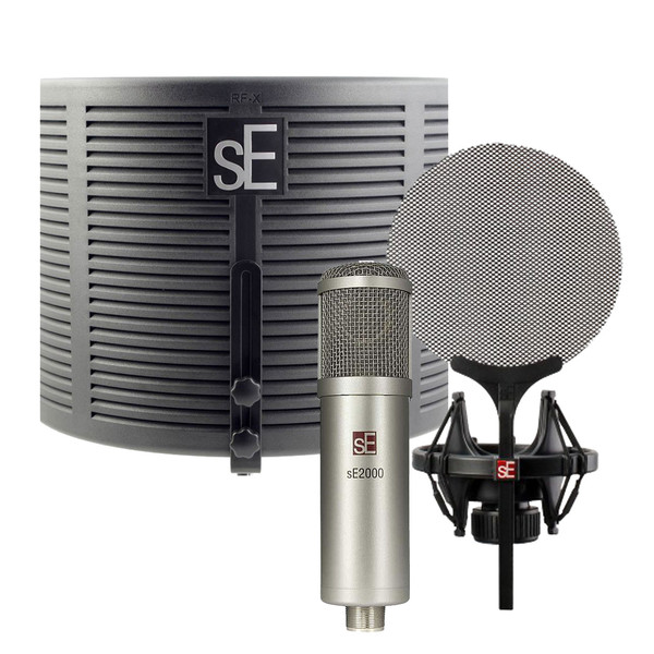 sE Electronics SE2000 MKII Condenser Microphone Bundle