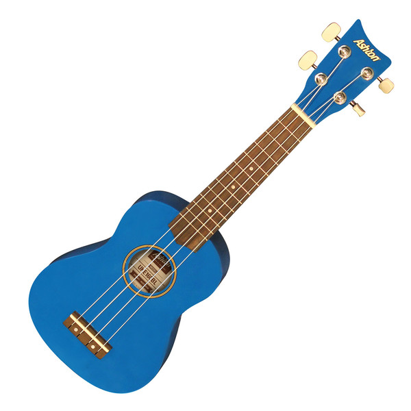 Ashton UKE160 Soprano Ukulele, Blue