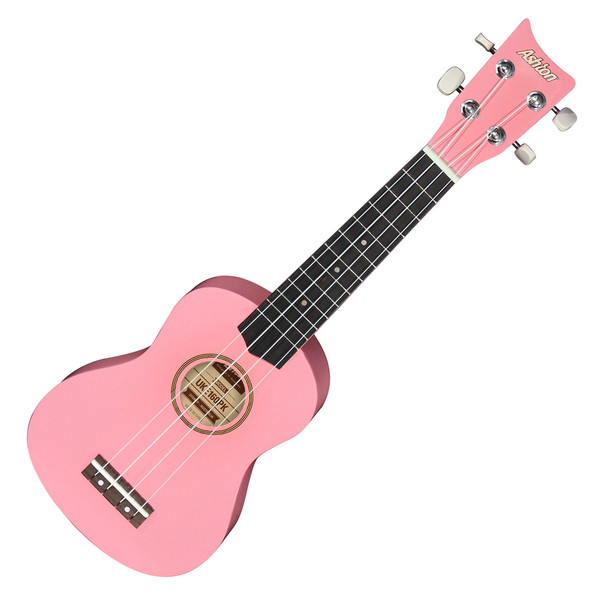 Ashton UKE160 Soprano Ukulele, Pink