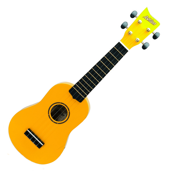 Ashton UKE100 Concert Ukulele, Yellow