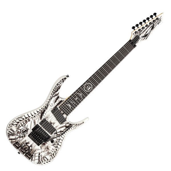 Dean Rusty Cooley 7 String Electric Guitar, Wraith Graphic