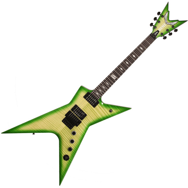 Dean Dimebag Stealth Floyd DS Electric Guitar, Dime Slime