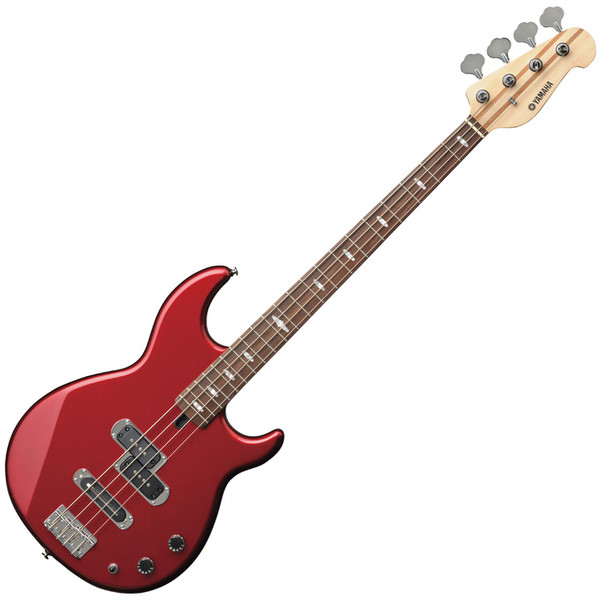 Yamaha BB424 Bass Guitar, Red Metallic - Nearly New | Gear4music