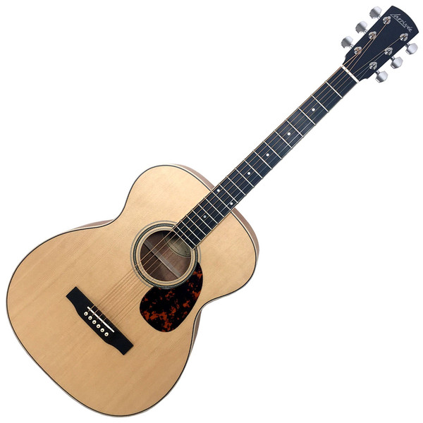 Larrivee OM-03S Spruce Top/Silver Oak Acoustic Guitar, Natural