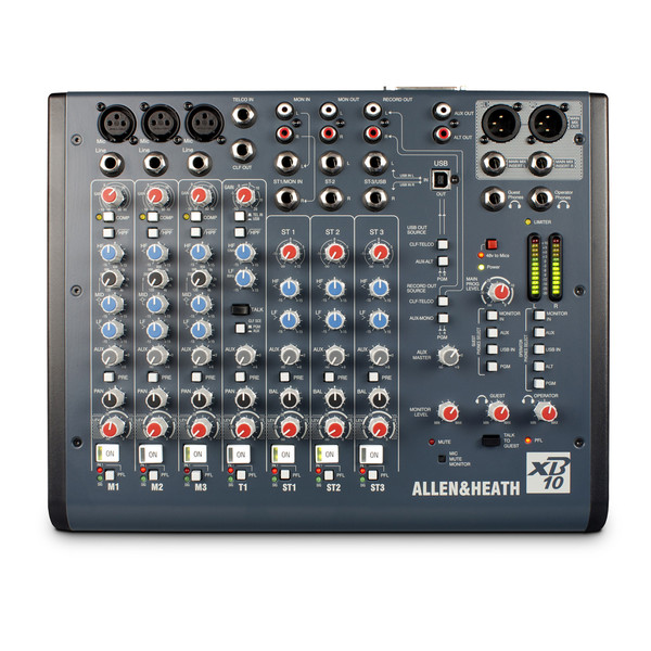 Allen and Heath XB-10 Compact Broadcast Mixer