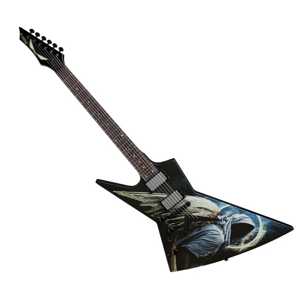 Dean Zero Dave Mustaine Left Handed Electric Guitar, Angel Of Deth II