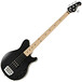 Music Man Reflex H Bass Guitar, MN, Black 