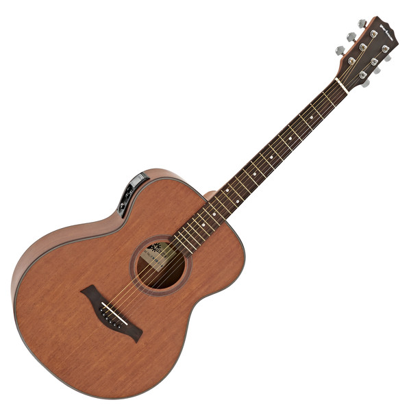 Deluxe Electro Acoustic Folk Guitar + 15W Amp Pack, Mahogany