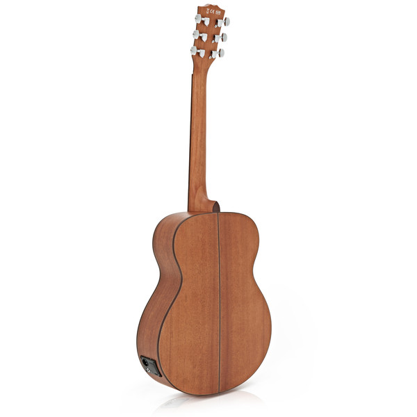 Deluxe Electro Acoustic Folk Guitar + 15W Amp Pack, Mahogany