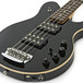 Music Man Reflex Game Changer HH Bass Guitar, RN, Black