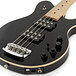 Music Man Reflex Game Changer HH Bass Guitar, MN, Black