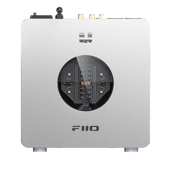 FIIO K13 Compact Desktop R2R architecture DAC and Headphone Amplifier, Silver 3 