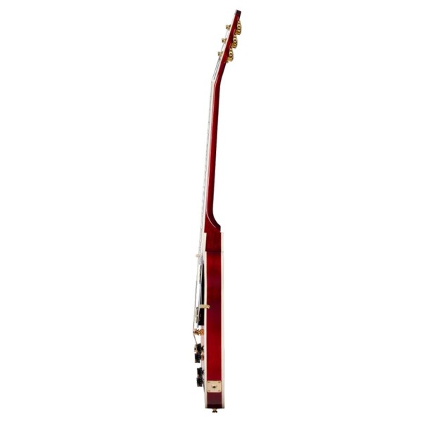Epiphone Les Paul Custom Figured Inspired by Gibson, Heritage Cherry Sunburst - side