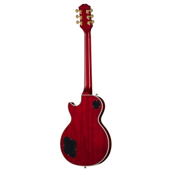 Epiphone Les Paul Custom Figured Inspired by Gibson, Heritage Cherry Sunburst - back