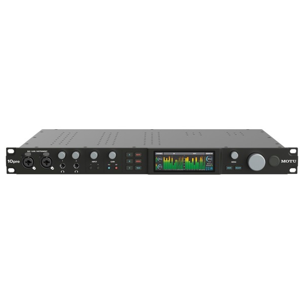 MOTU 10Pre USB Audio Interface - Front Top