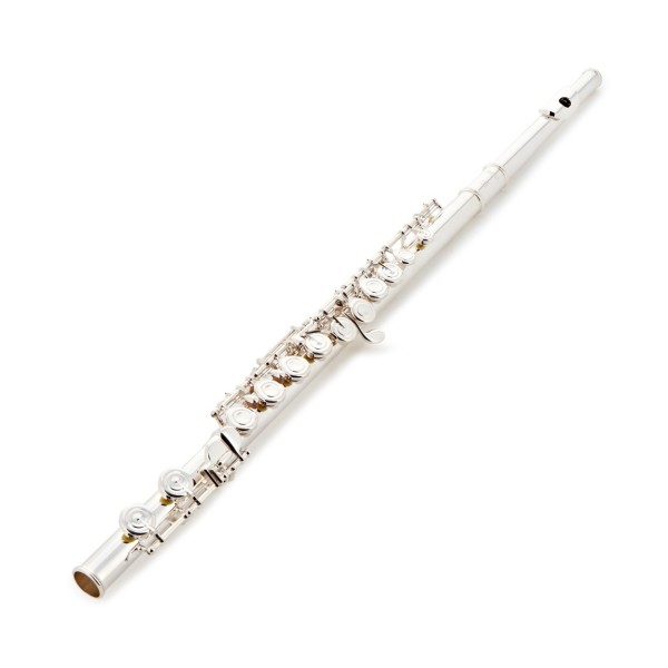 Yamaha YFL412 Intermediate Flute, Silver Body and Headjoint