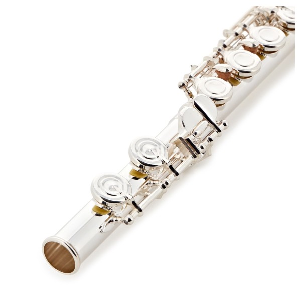 Yamaha YFL412 Intermediate Flute, Silver Body and Headjoint