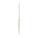 Yamaha YFL412 Intermediate Flute, Silver Body and Headjoint