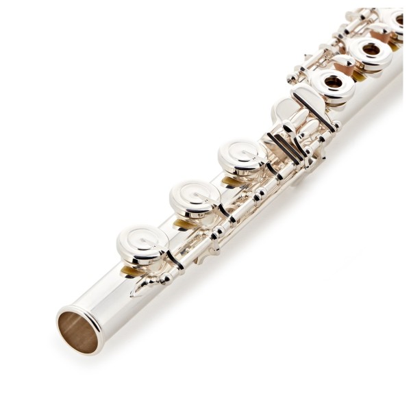 Yamaha YFL372 Student Model Flute, Silver Head, B Foot