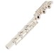 Yamaha YFL372 Student Model Flute, Silver Head, B Foot