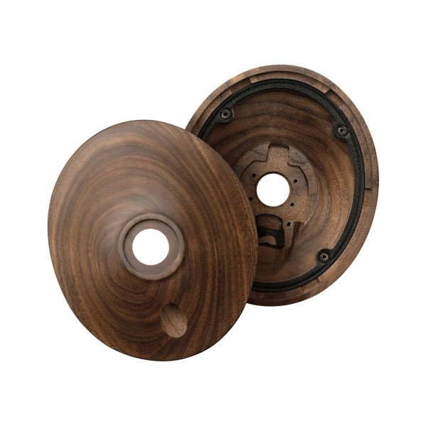 Meze 99 Classic 2nd Generation Over Ear Headphones, Walnut/Gold 4 