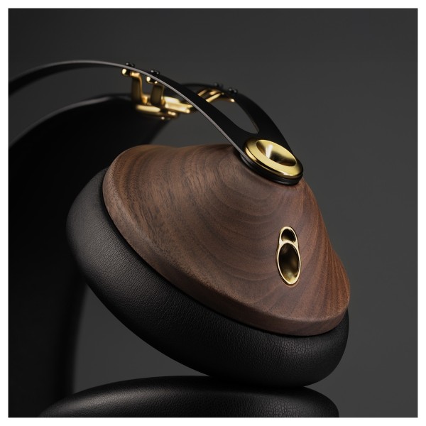 Meze 99 Classic 2nd Generation Over Ear Headphones, Walnut/Gold 11