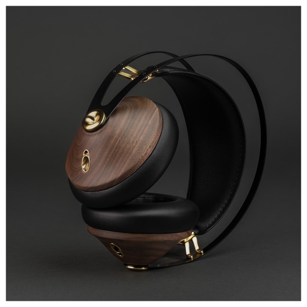 Meze 99 Classic 2nd Generation Over Ear Headphones, Walnut/Gold 12