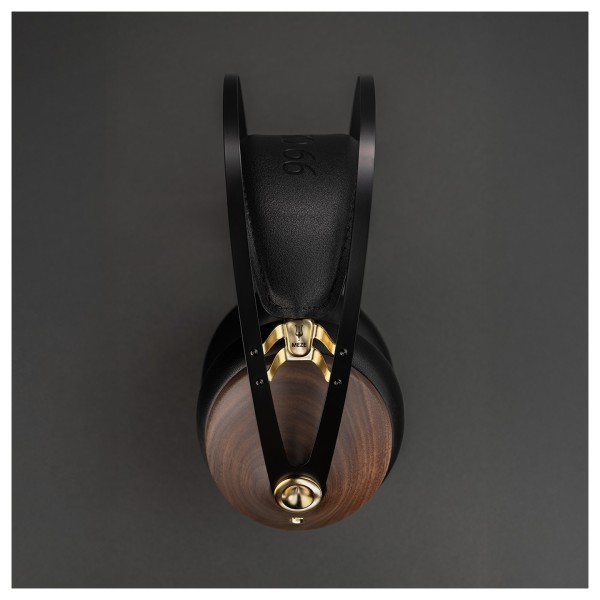 Meze 99 Classic 2nd Generation Over Ear Headphones, Walnut/Gold 13 