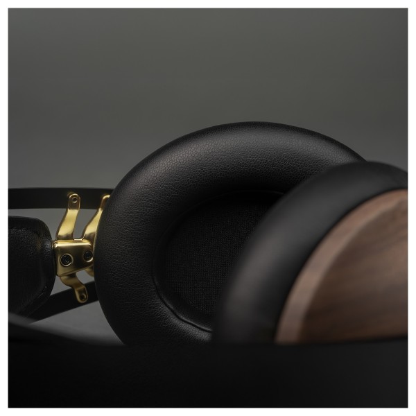 Meze 99 Classic 2nd Generation Over Ear Headphones, Walnut/Gold 14 
