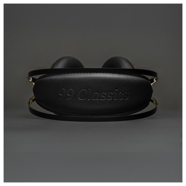 Meze 99 Classic 2nd Generation Over Ear Headphones, Walnut/Gold 15 